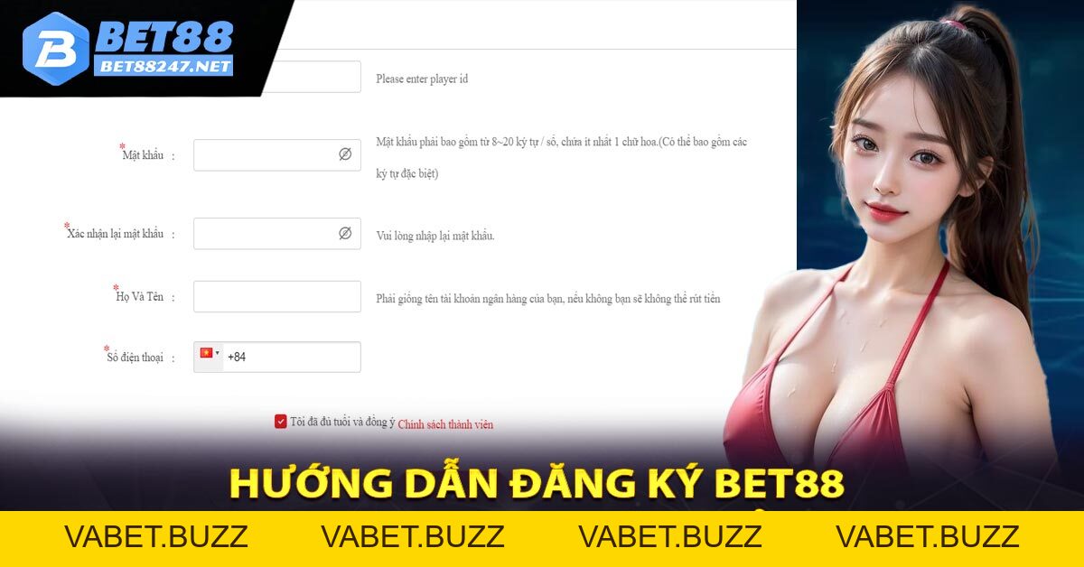 Hướng Dẫn Đăng Ký Bet88 Cho Anh Em Tân Thủ - vabet