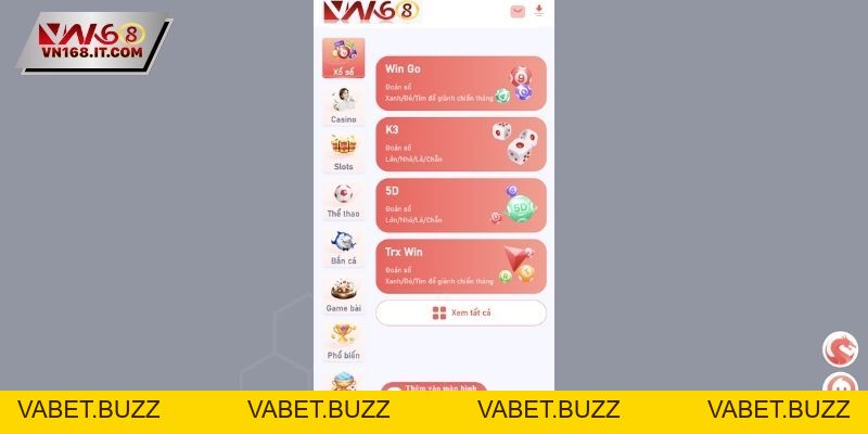 VN168 - Trang Chủ VN168.COM Uy Tín Chính Thức #1 Châu Á 2026 - vabet