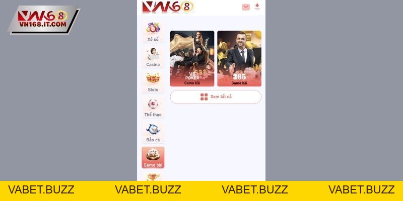 VN168 - Trang Chủ VN168.COM Uy Tín Chính Thức #1 Châu Á 2026 - vabet